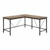 Thomasville Furniture Breslyn 60" L-Shaped Desk, Crosscut Hickory (SPLS-BRLD-TV)