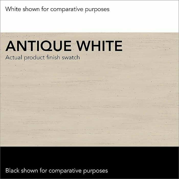 Bush Furniture Fairview 60W L Shaped Desk With Hutch And Storage Cabinet With Drawer, Antique White/Tea Maple (FV010AW) - Image 5